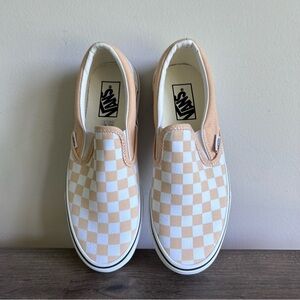 VANS NEW Unisex Checkerboard Classic Slip On Shoe Size 8 or 6.5 #547
